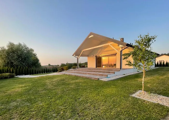 Dom Nad Jeziorem Obok Uniejowa Ferienhaus *